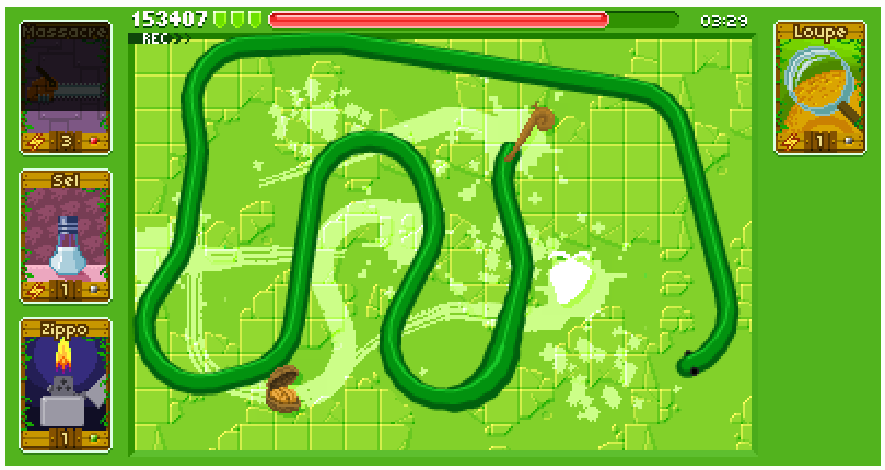 Jeux en ligne et procrastination : snake