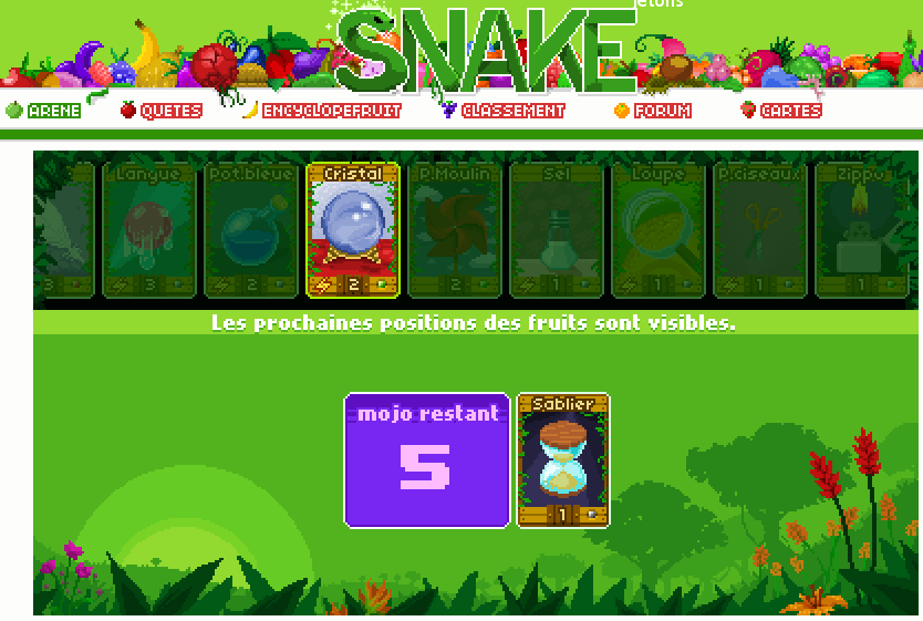 Jeux en ligne et procrastination : snake