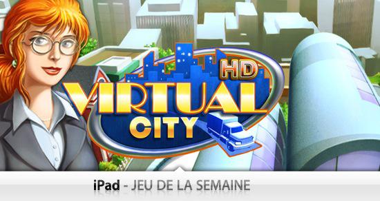 virtual-city Applications iPhone et iPad de la semaine selon Apple
