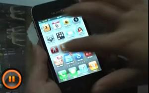 Un clone du Samsung Galaxy S qui tourne sous iOS 4:en Vidéo.