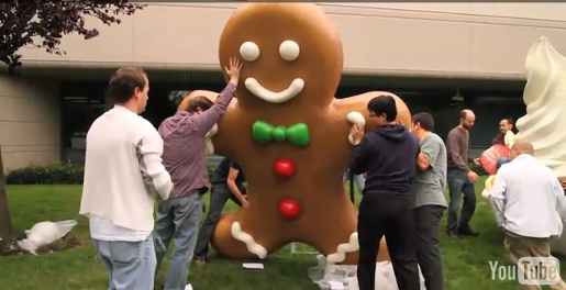 gingerbreab-googleplex Android Gingerbread sur le Nexus One dans les prochains jours ?
