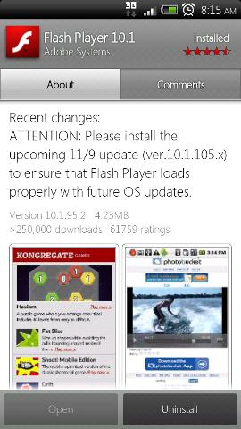 flash-update-09-11 Android Gingerbread sur le Nexus One dans les prochains jours ?