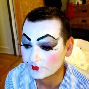 Marie Antoinette as a drag