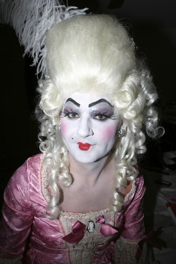 Marie Antoinette as a drag