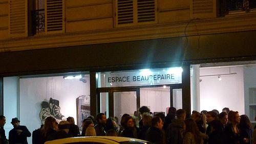 Vernissage ARTAQ a l'Espace Beaurepaire avec les 1er Awards du Street Art Artaq Awards 2010 Espace Beaurepaire Paris 9 novembre 2010 01