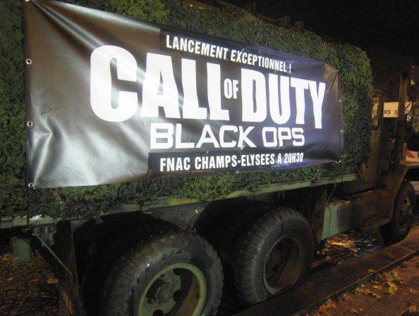 Soirée de lancement Call of Duty Black Ops : au rapport mon Général !