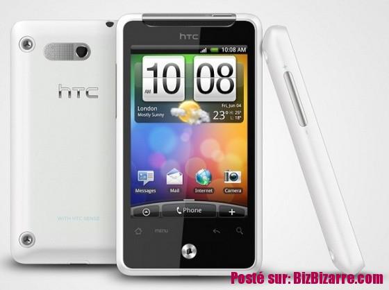 LES SMARTPHONES 2011 ARRIVENT : HTC GRATIA LE NOUVEAU TELEPHONE SOUS ANDROID 2.2