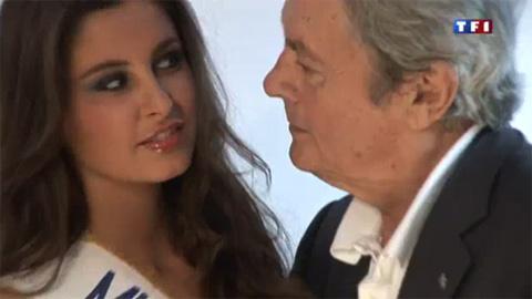 Miss France 2011 ... le président du jury pose avec Malika Ménard