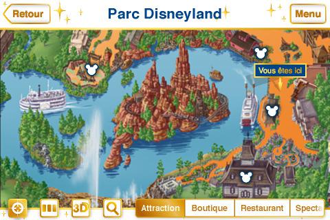 Disneyland Paris sur votre iPhone...