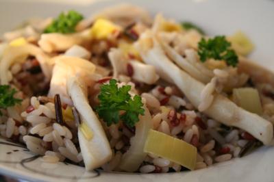 Blog de mes-envies :Mes envies, Salade de riz aux calamars