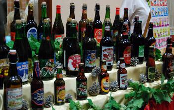 Toutes les bières présente à la soirée bière de Noël 2010