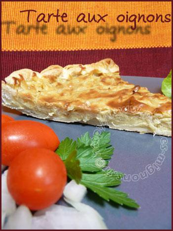 Tarte aux oignons Tarte aux oignons