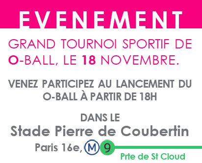 Les inscriptions en ligne du premier tournoi d’O-Ball en France