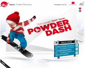 power dash 300x239 Powder Dash, le jeu qui change le Japon