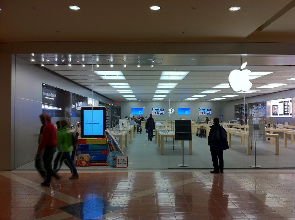 Place ste foy apple store Apple Store store in Place Ste-Foy, Quebec City, Quebec. Edit / Insert. Mall Store Name: Apple Store. Mall Name: Place Ste-Foy Directions to Apple Store - Place Ste-Foy. Apple Store in Place Ste-Foy is located in Quebec City, Quebec. Store location: Boulevard Laurier.