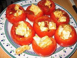 Tomates farcies au pavé d'Affinois Tomates farcies au pavé d'Affinois
