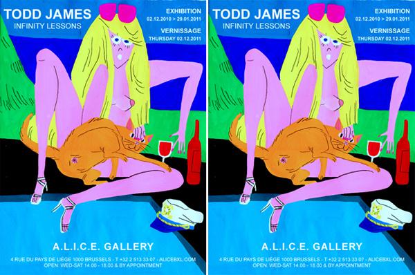TODD JAMES – INFINITY LESSONS @ ALICE GALLERY BRUSSELS