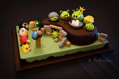 Le Gâteau Angry Birds