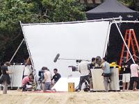Cinquième jour de tournage : Bella et Edward à la plage