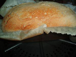 Pain aux graines de sésame et d'amarante cuisson au Cobb PA240031