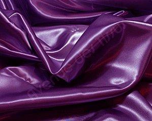 tissu confection satin violet