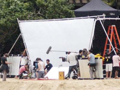 Dernier jour de tournage : Bella et Edward à la plage