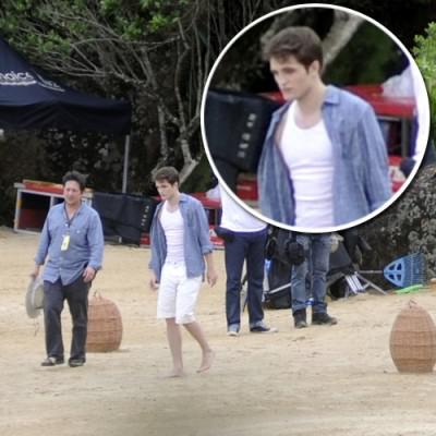 Dernier jour de tournage : Bella et Edward à la plage