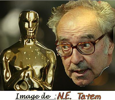 Jean-Luc Godard récompensé dun Oscar pour que le 7ème art se civilise.
