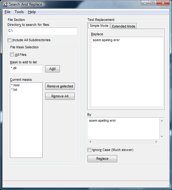 Remplacement de blocs de texte Remplacement de blocs de texte