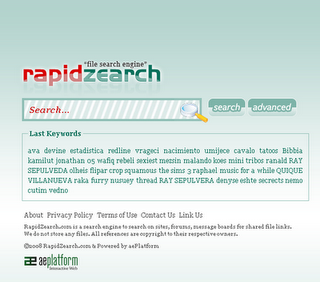 Comment chercher un fichier sur MegaUpload ?