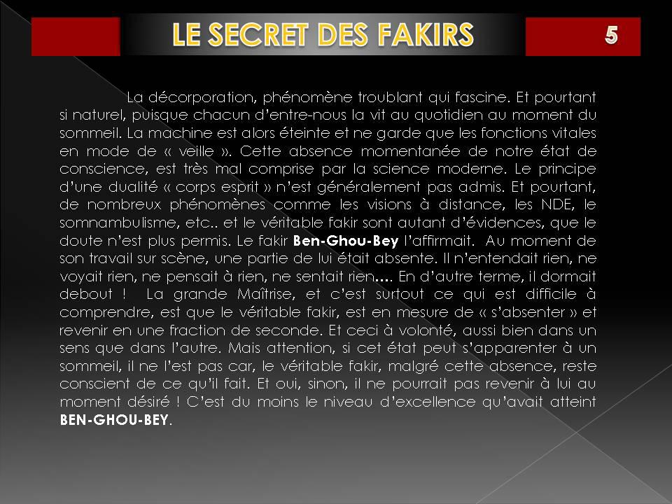 LE SECRET DES FAKIRS Diapositiva5