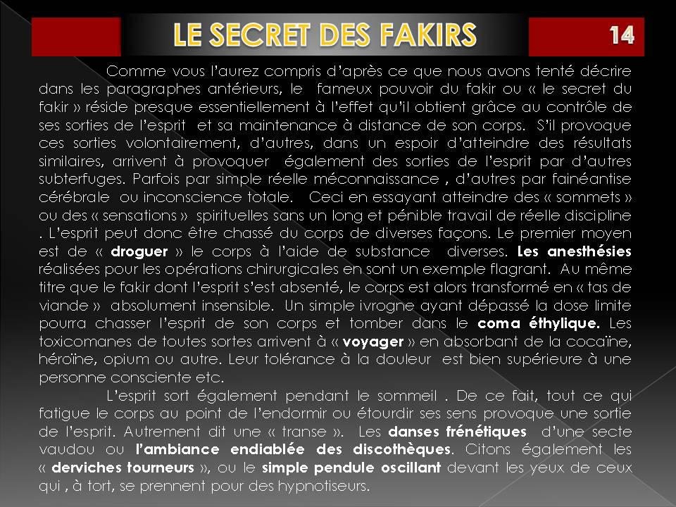 LE SECRET DES FAKIRS Diapositiva14