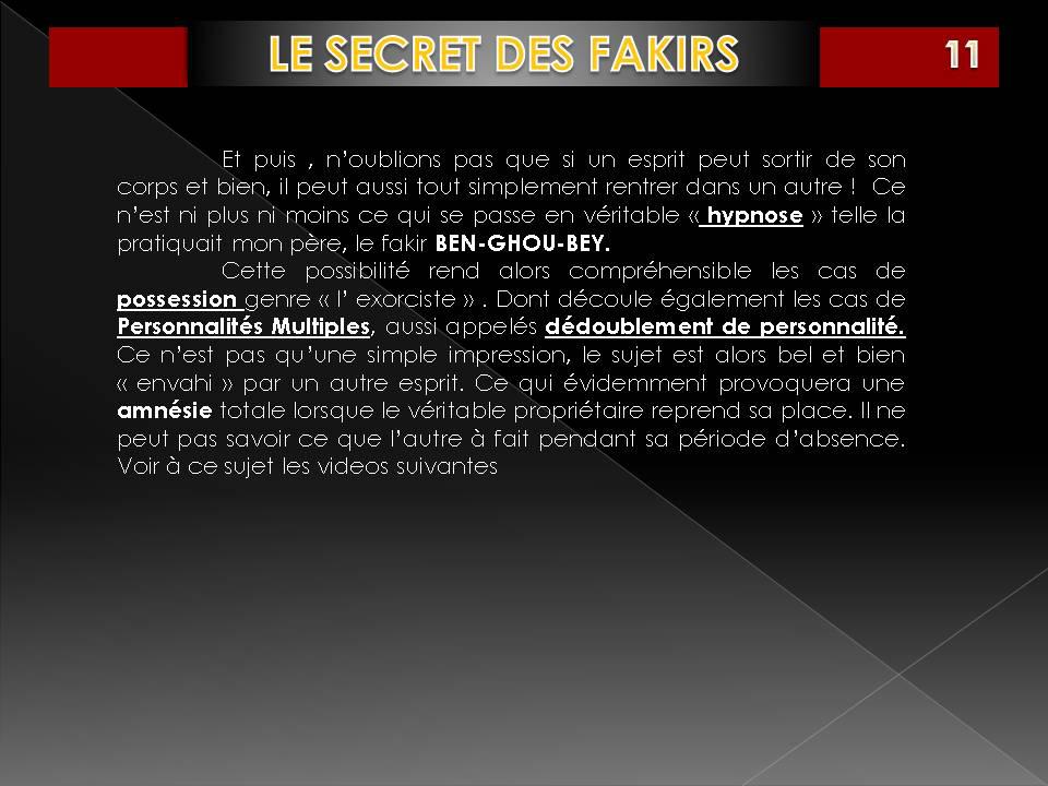 LE SECRET DES FAKIRS Diapositiva11