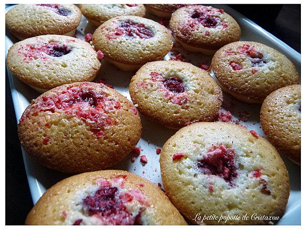 Financier aux pistaches, aux framboises et aux éclats de pralines FINANCIER-FRAMBOISE.jpg