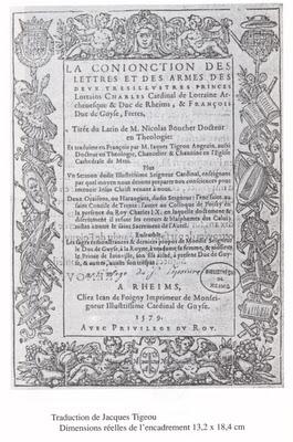 Le Matériel typographique d’un imprimeur du 16ème siècle: Jean de Foigny, imprimeur à Reims de 1561 à 1586