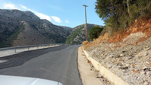 Lassithi Route vers le plateau