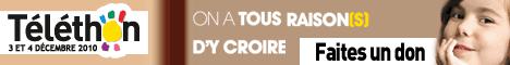 le Téléthon 2010 annulé à Avranches : la faute au député-maire Guénhaël Huet