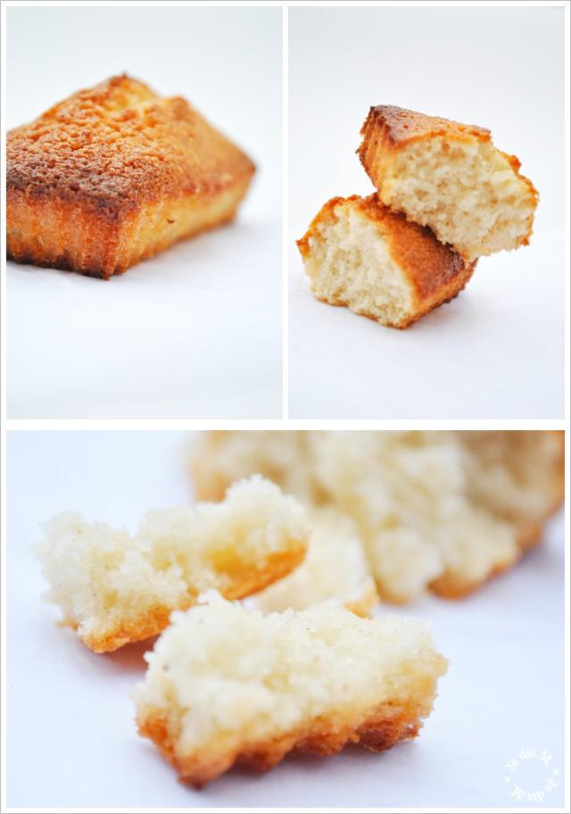 Financiers coco et beurre noisette Financiers coco et beurre noisette