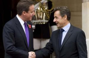 David Cameron et Nicolas Sarkozy