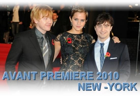 Livestream Harry Potter Première à New-York Livestream Harry Potter Première à New-York