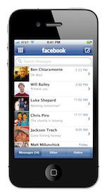 messagerie facebook 2 Facebook crée un système de communication unifié 