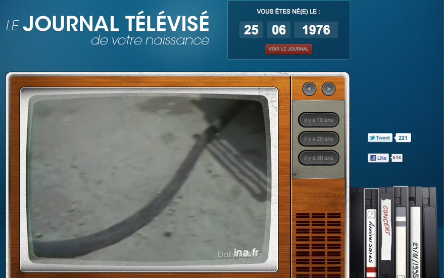 jtnaissance Le journal télévisé de votre naissance