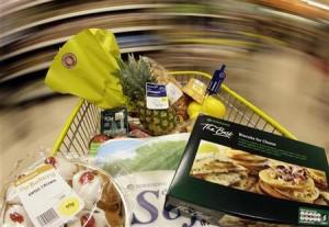 Panier de la ménagère Accélération de l’inflation en G.-B.