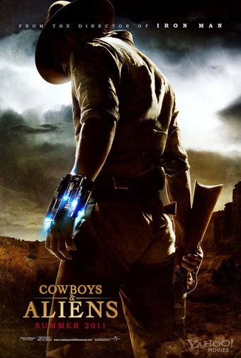 Cowboys and Aliens : cool lonesome poster