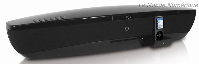 Barre de son multimédia dont lecteur DVD et dock iPod Schaub Lorenz Barre de son multimédia dont lecteur DVD et dock iPod Schaub Lorenz