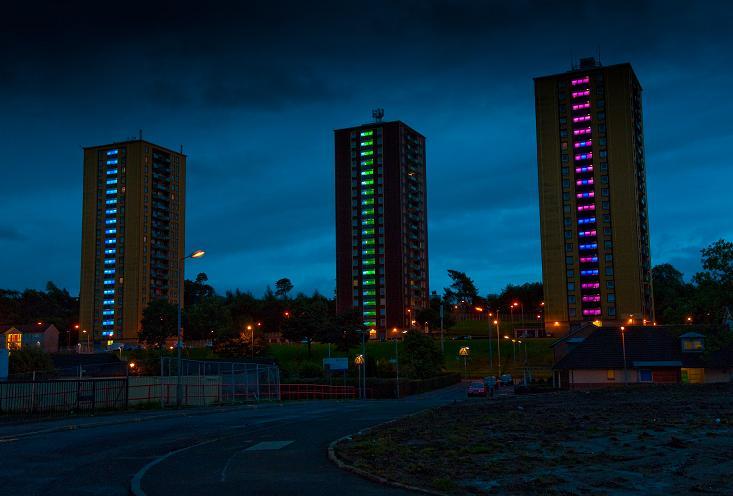 Castlemilk Lighting Project - Glasgow