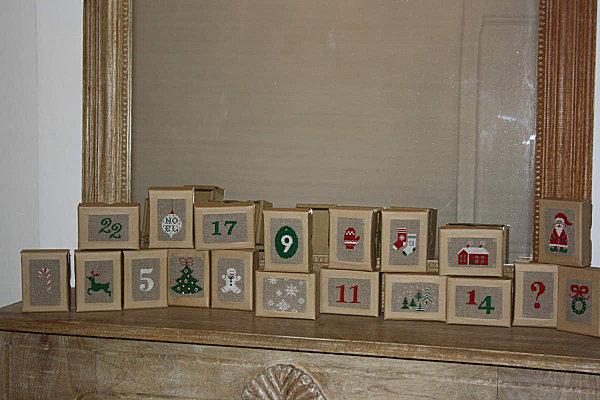Mon calendrier de l'avent joliment interprété calendrier-avent-Anne-Laure.JPG