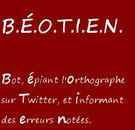 Robot Twitter : BEOTIEN corrige vos tweets ! -small