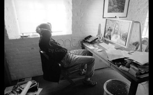 Le bureau de steve Jobs à son domicile Le bureau de steve Jobs à son domicile