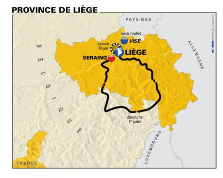 Tour de France 2012 : premieres etapes